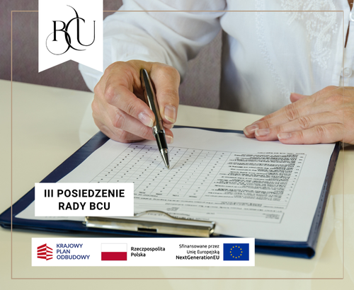 III Posiedzenie Rady BCU – 20 marca 2025