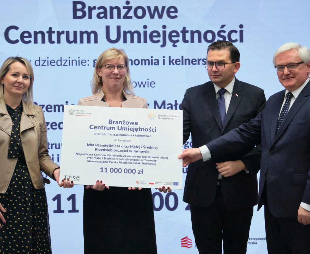 Powstanie Branżowego Centrum Umiejętności (BCU) w dziedzinie gastronomii i kelnerstwa